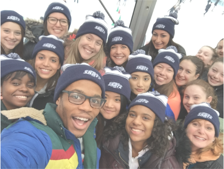 Learn to Skate USA® directors pose for a group photo